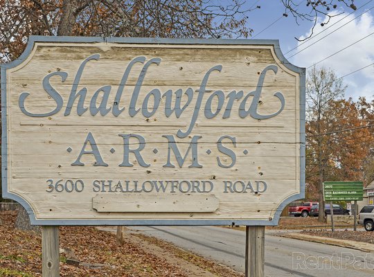 Shallowford Arms Main building sign